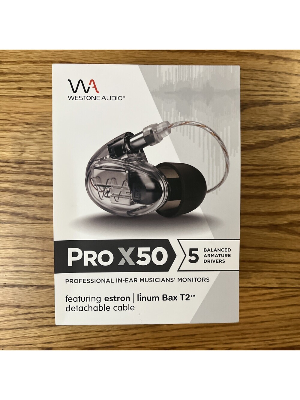 Westone Audio Pro X50 In-Ear Musician's Monitors Clear
